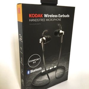 Kodak wireless steel blue earbuds Brand new